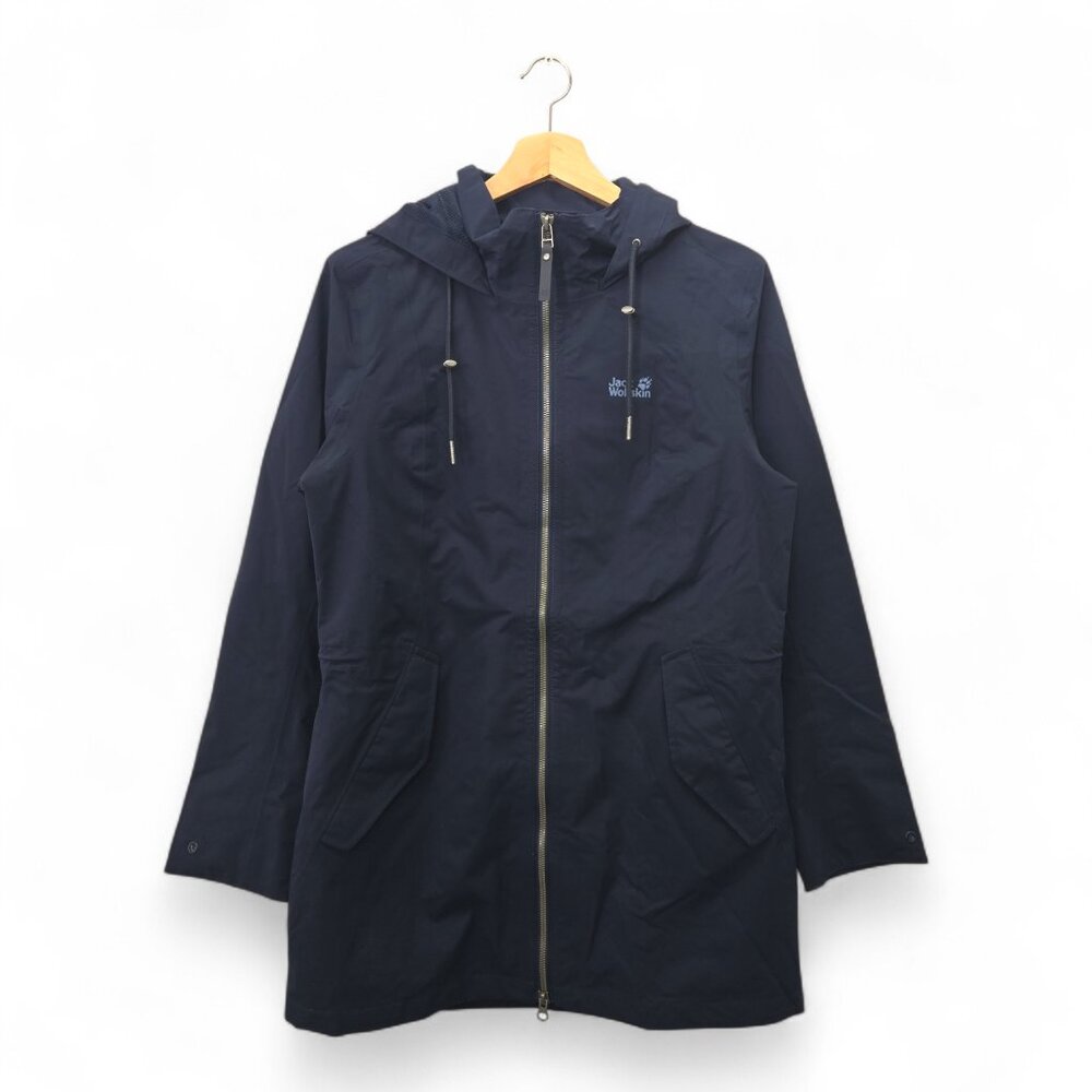 Jack Wolfskin Women’s Dakar Parka Outerwear Jacket Small Navy Performance NWT
